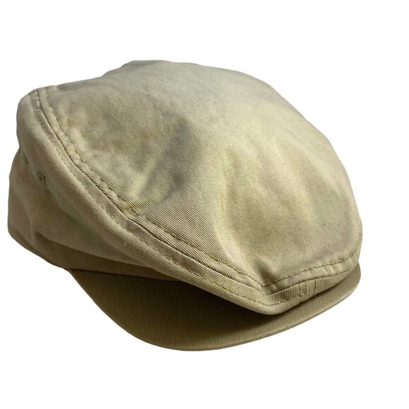 #4635 Broner Newsboy, cabbie cap hat taupe s/m - Picture 6 of 6